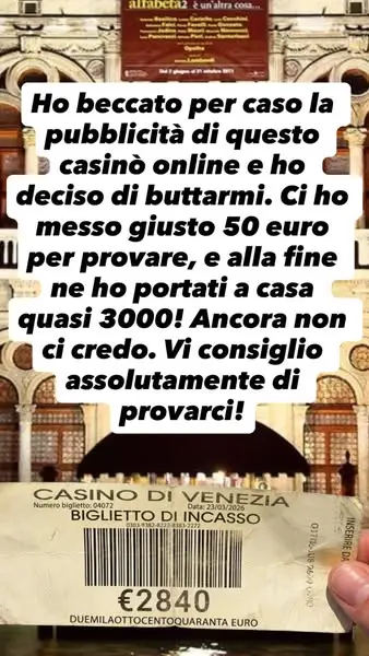Кадр рекламы Di Venezia