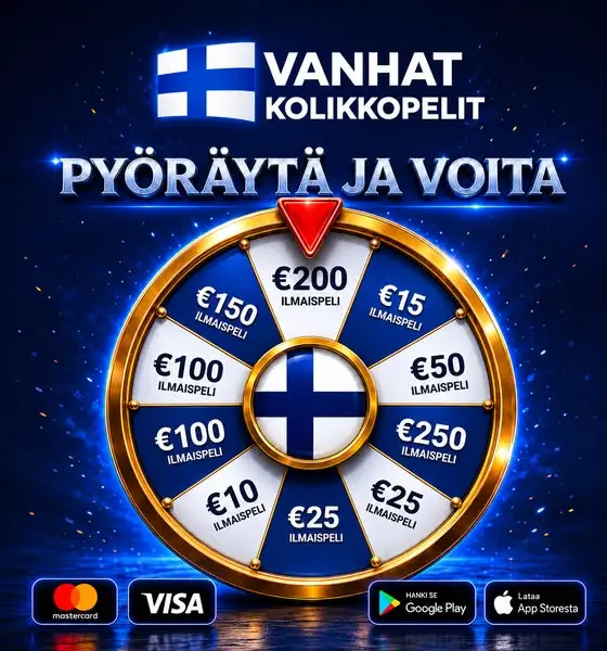 Кадр рекламы Vanhat Kolikkopelit