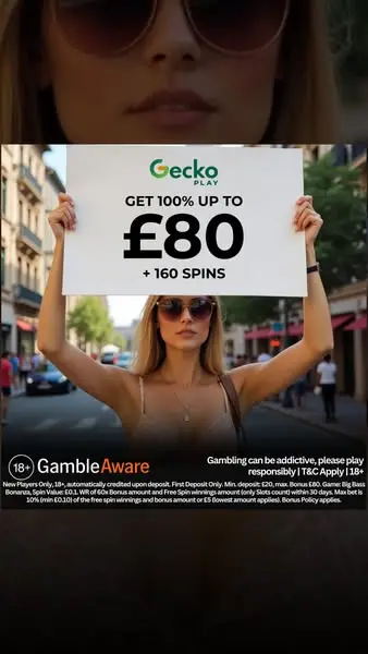 Кадр рекламы GeckoPlay Casino
