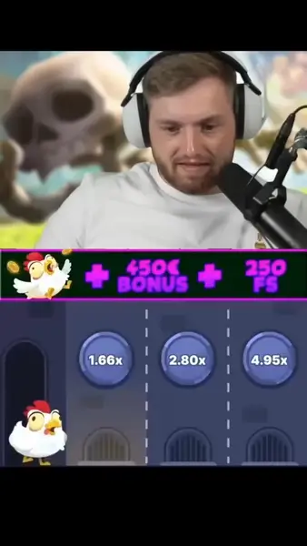 Кадр рекламы Chicken Road