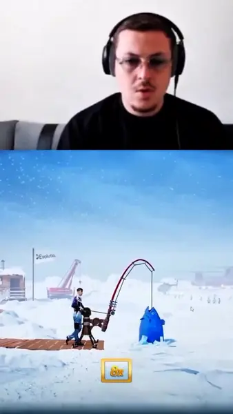 Кадр рекламы Ice Fishing