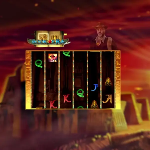 Кадр рекламы Book of Ra Deluxe