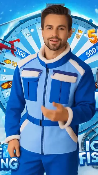Кадр рекламы Lucky Spins