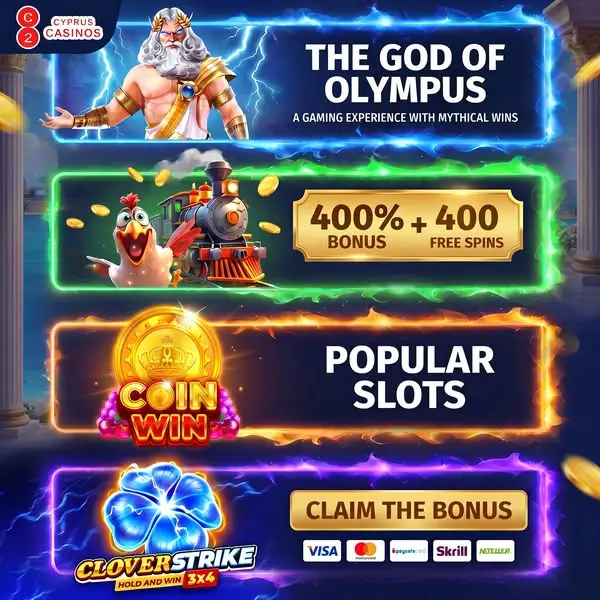 Кадр рекламы Cyprus Casinos Online