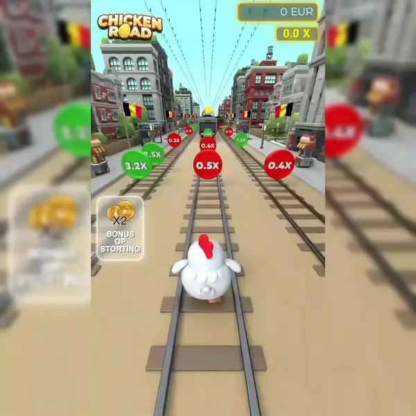 Кадр рекламы Chicken Road Play