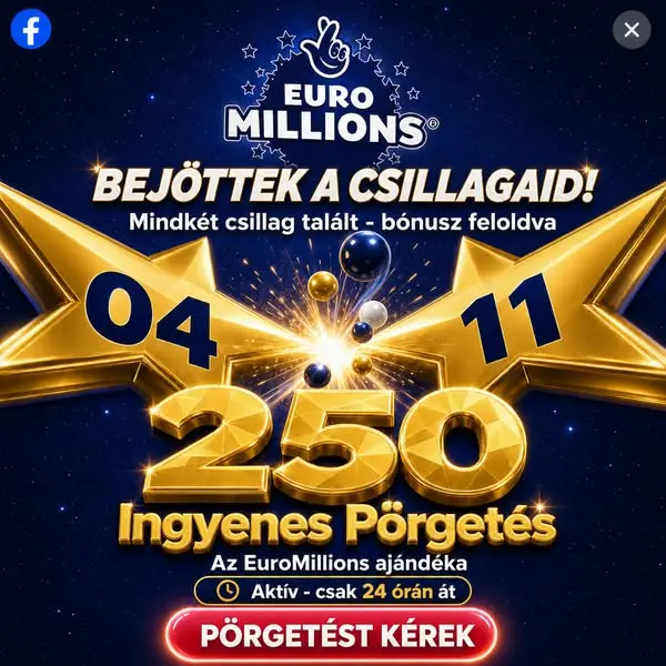Кадр рекламы Euro Millions