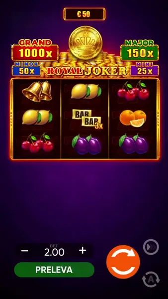 Кадр рекламы Rоyаl Jоker Gаme