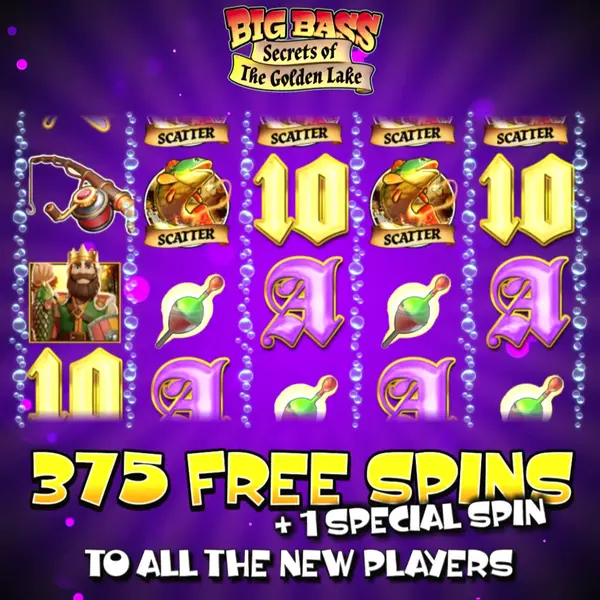 Кадр рекламы Big Bass Slots