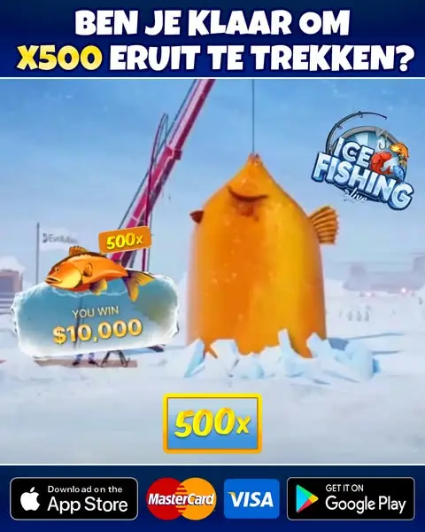 Кадр рекламы Ice Fishing Game