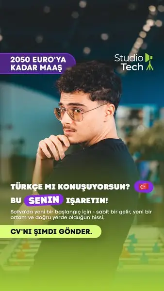 Кадр рекламы Studiotech-amusnet