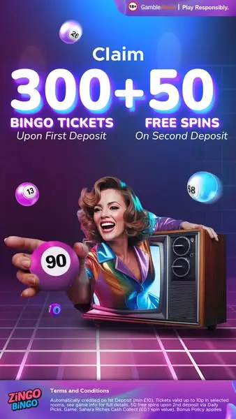 Кадр рекламы Zingo Bingo