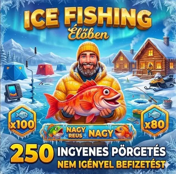 Кадр рекламы Ice Fishing Online
