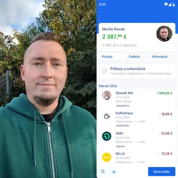 Кадр рекламы Martin Novak