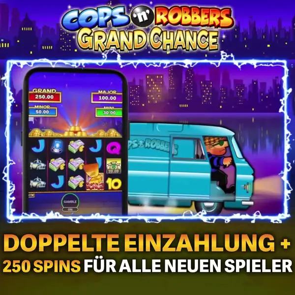 Кадр рекламы Cops N Robbers Casino