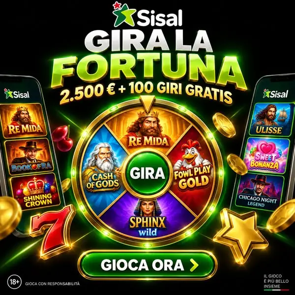 Кадр рекламы Sisal Giochi