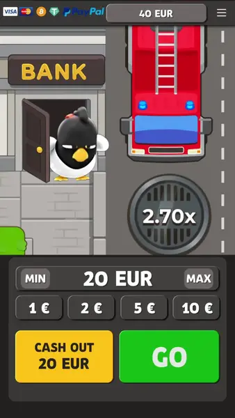 Кадр рекламы Chicken Road Go