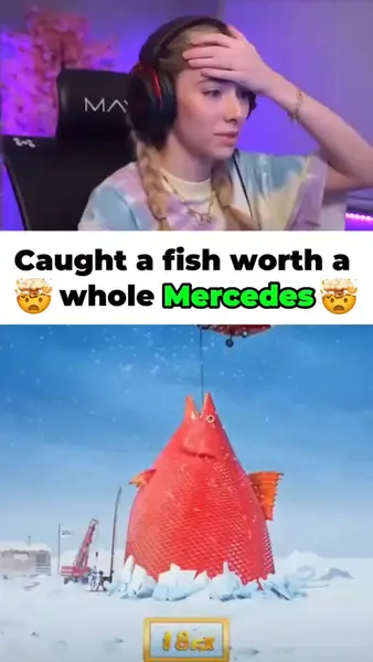 Кадр рекламы Ice Fish1ng live