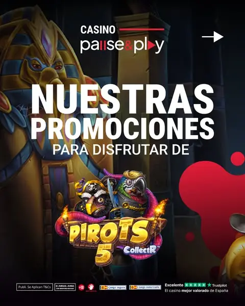 Кадр рекламы Casinopauseandplay.es