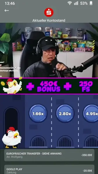 Кадр рекламы Chicken Game