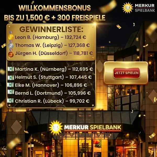 Кадр рекламы Merkur Casino