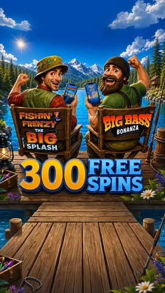 Кадр рекламы Big Bass Slot
