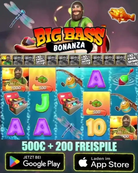 Кадр рекламы Big Bass Bonanza