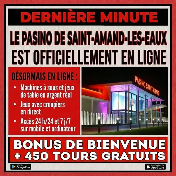 Кадр рекламы Сasino Saint Amand Les Eau