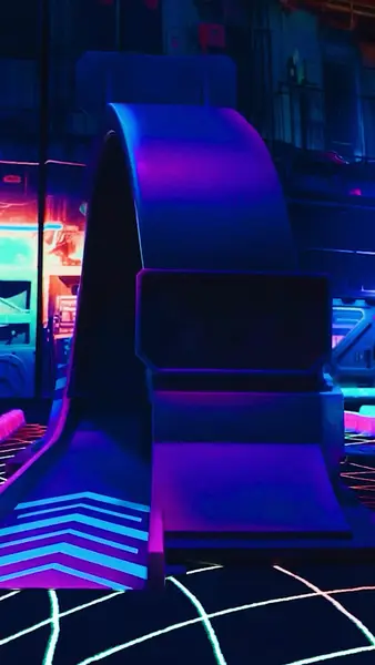 Кадр рекламы GlowGolf Amsterdam Sloterdijk