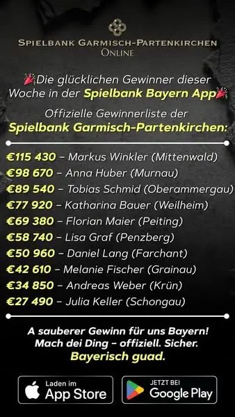Кадр рекламы Spielbanken Deutschland Online