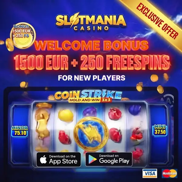 Кадр рекламы SlotsMania