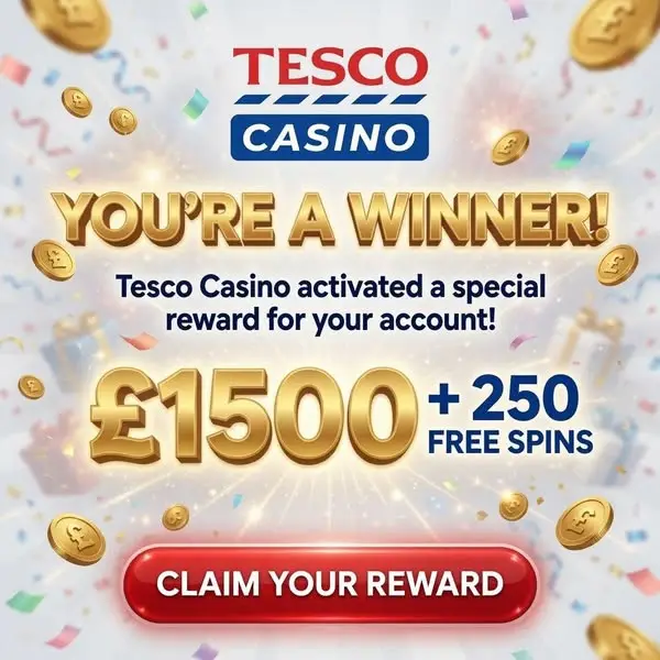 Кадр рекламы Tesco Slots