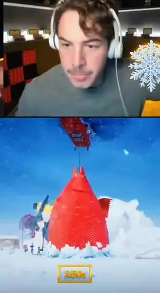 Кадр рекламы Ice Fishing
