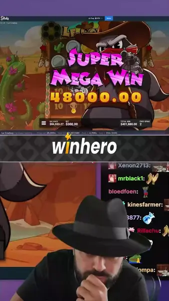 Кадр рекламы WinHero EU Casino