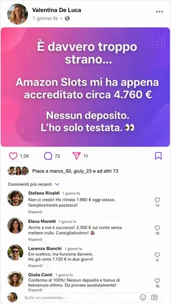Кадр рекламы AMazon Slots