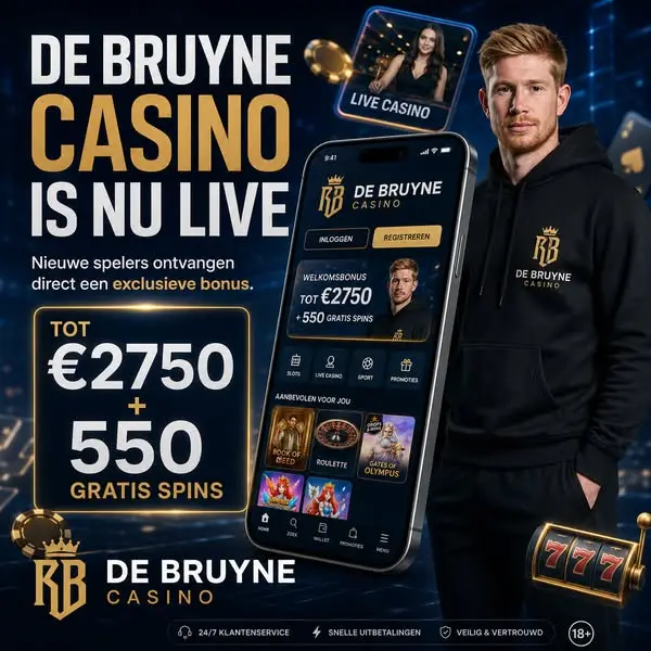 Кадр рекламы De Bruyne Casino