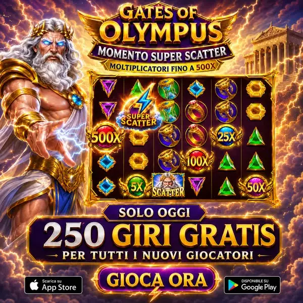 Кадр рекламы Gates of Olympus