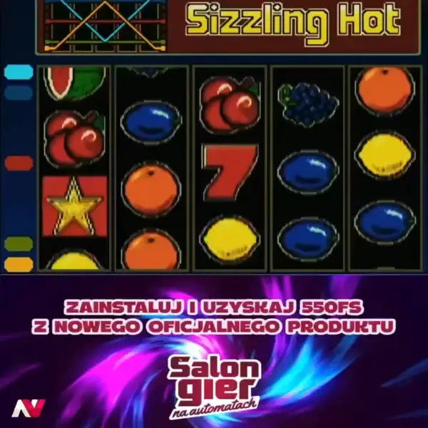 Кадр рекламы Sizzling Hot