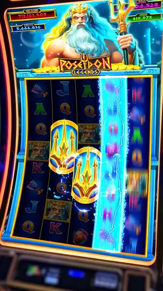 Кадр рекламы Poseidon Legends Casino