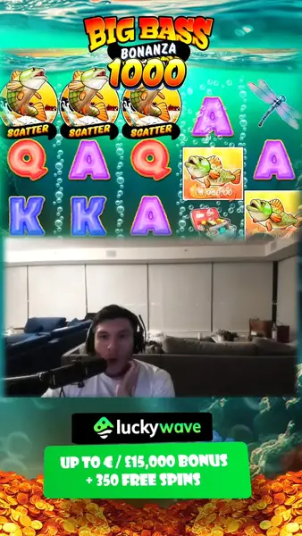 Кадр рекламы Luckywave