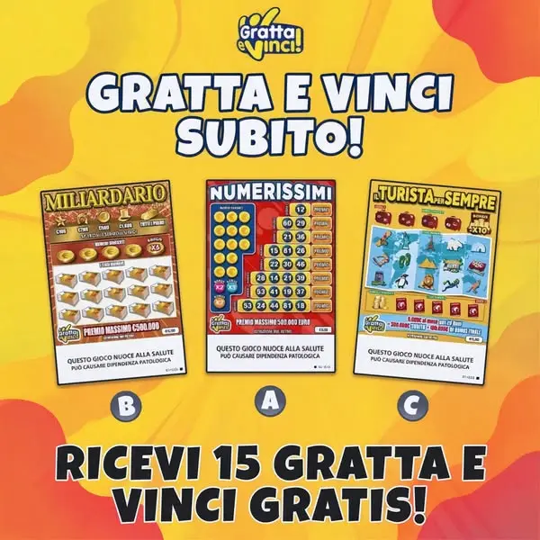 Кадр рекламы Online Gratta e Vinci