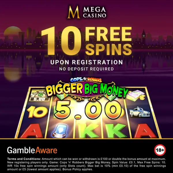 Кадр рекламы Mega Casino
