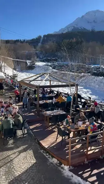 Кадр рекламы Vecchio Mulino Ristorante tipico