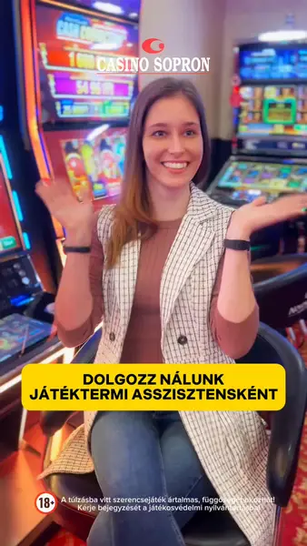 Кадр рекламы Casino Sopron