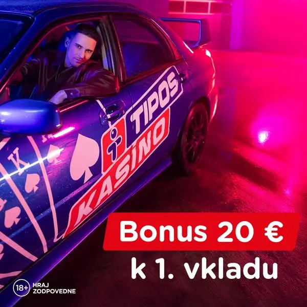 Кадр рекламы TIPOS Kasíno