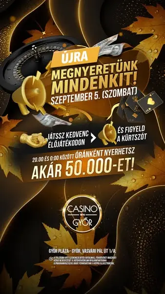 Кадр рекламы Casino.WIN.Győr