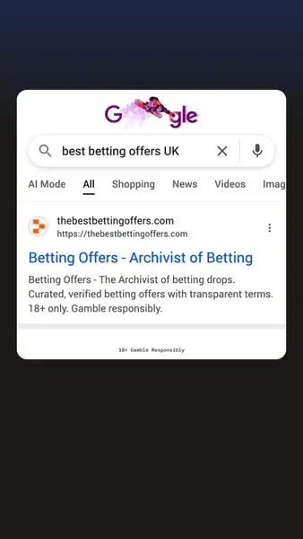 Кадр рекламы Best Betting Offers