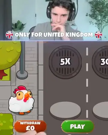 Кадр рекламы Play Chicken Game
