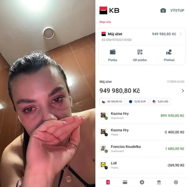 Кадр рекламы Anna Pokorná
