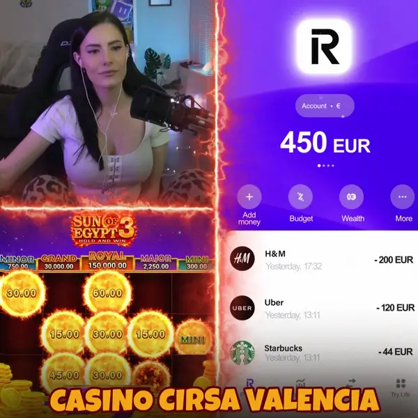 Кадр рекламы Casino Cirsa Valencia