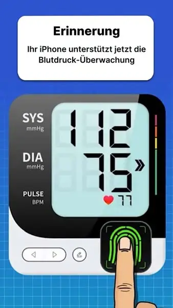 Кадр рекламы Health Tracker Glo